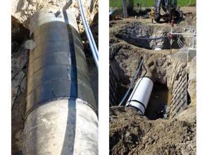 natural gas pipeline external reinforcement