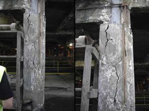 copper mine concentrator column repair