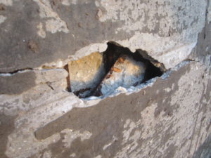 Methanex West Wall Before