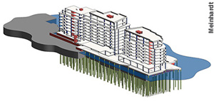 Diagram of the intended plans for Phase 1. Photo credit: ASCE