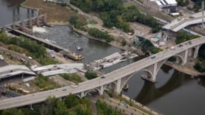 The proposed budget includes funds to repair degraded bridges to help ensure that collapses like this one don't happen. Photo Credit: CNN